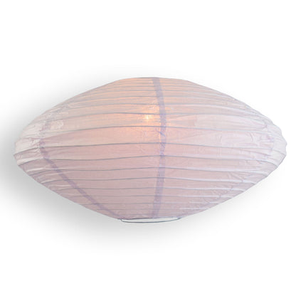 16" Lavender Saturn UFO Paper Lantern
