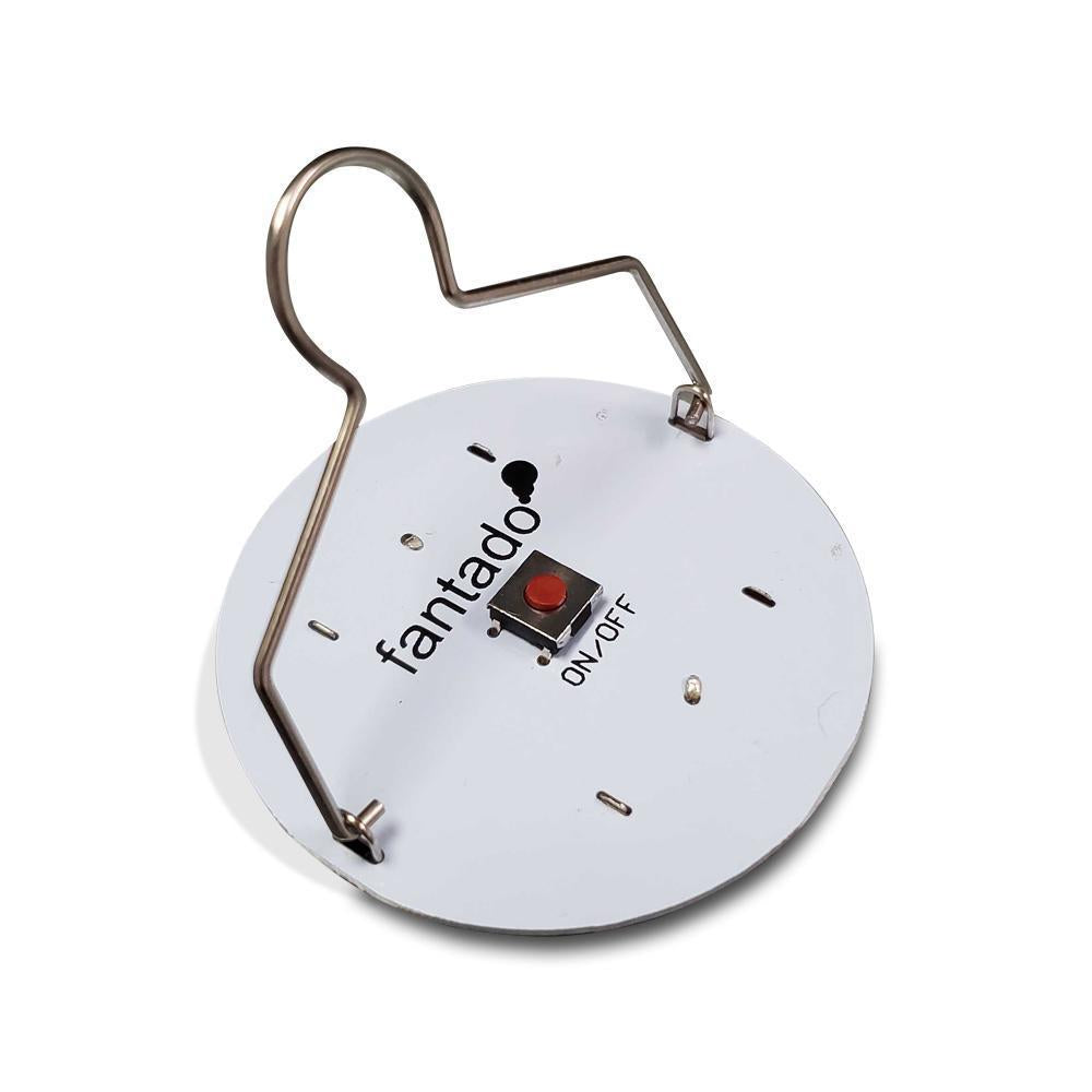 BULK PACK (24) OmniDisk Low Profile LED Hanging Light For Paper Lanterns, Cool White (Battery Powered) - PaperLanternStore.com - Paper Lanterns, Decor, Party Lights & More