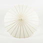 20" Beige\Ivory Paper Parasol Umbrella for Weddings and Parties - Great for Kids - PaperLanternStore.com - Paper Lanterns, Decor, Party Lights & More