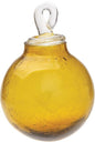 Root Beer Brown Cassandra Mini Recycled Glass Ball Ornament - PaperLanternStore.com - Paper Lanterns, Decor, Party Lights & More