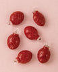Chipotle Red Willow Mini Recycled Glass Ornament, Set of 6 - PaperLanternStore.com - Paper Lanterns, Decor, Party Lights & More