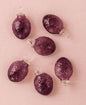 Purple Willow Mini Recycled Glass Ornament, Set of 6 - PaperLanternStore.com - Paper Lanterns, Decor, Party Lights & More