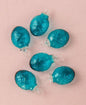 Teal Willow Mini Recycled Glass Ornament, Set of 6 - PaperLanternStore.com - Paper Lanterns, Decor, Party Lights & More