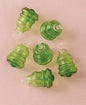 Light Green Bella Mini Recycled Glass Ornament, Set of 6 - PaperLanternStore.com - Paper Lanterns, Decor, Party Lights & More