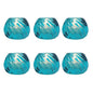 Turquoise Blue Isabella Glass Candle Holder, Set of 6 - PaperLanternStore.com - Paper Lanterns, Decor, Party Lights & More