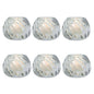 Clear Isabella Colored Glass Candle Holder, Set of 6 - PaperLanternStore.com - Paper Lanterns, Decor, Party Lights & More