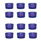 Cobalt Blue Cleo Colored Glass Tealight Holder, Set of 12 - PaperLanternStore.com - Paper Lanterns, Decor, Party Lights & More