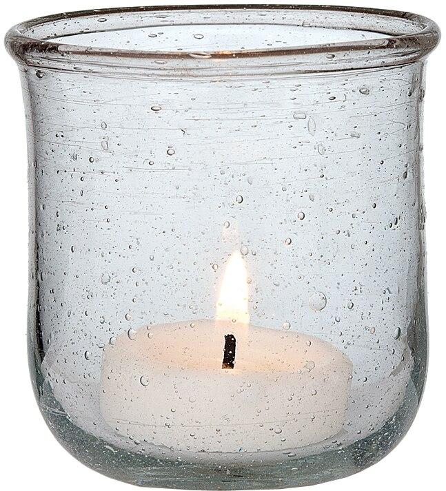 Clear Starfish Recycled Glass Cup Candle Holder - PaperLanternStore.com - Paper Lanterns, Decor, Party Lights & More
