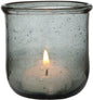 Charcoal Grey Starfish Recycled Glass Cup Candle Holder - PaperLanternStore.com - Paper Lanterns, Decor, Party Lights & More