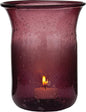 Port Red Tidal Recycled Glass Tall Vase - PaperLanternStore.com - Paper Lanterns, Decor, Party Lights & More