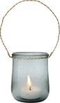 Charcoal Sand Piper Recycled Glass Hanging Candle Holder - PaperLanternStore.com - Paper Lanterns, Decor, Party Lights & More