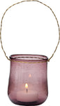 Port Red Sand Piper Recycled Glass Hanging Candle Holder - PaperLanternStore.com - Paper Lanterns, Decor, Party Lights & More