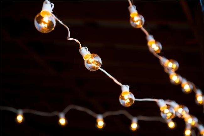 24 ft. White 15-Socket Globe String Lights with 18 inch spacing (5 watt light bulbs not included) - PaperLanternStore.com - Paper Lanterns, Decor, Party Lights & More
