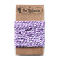 Bellflower Purple Striped Baker's Twine 15 Yards - PaperLanternStore.com - Paper Lanterns, Decor, Party Lights & More