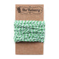 Grass Green Striped Baker's Twine 15 Yards - PaperLanternStore.com - Paper Lanterns, Decor, Party Lights & More