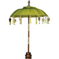 Dark Chartreuse Green Balinese Festival Parasol - PaperLanternStore.com - Paper Lanterns, Decor, Party Lights & More