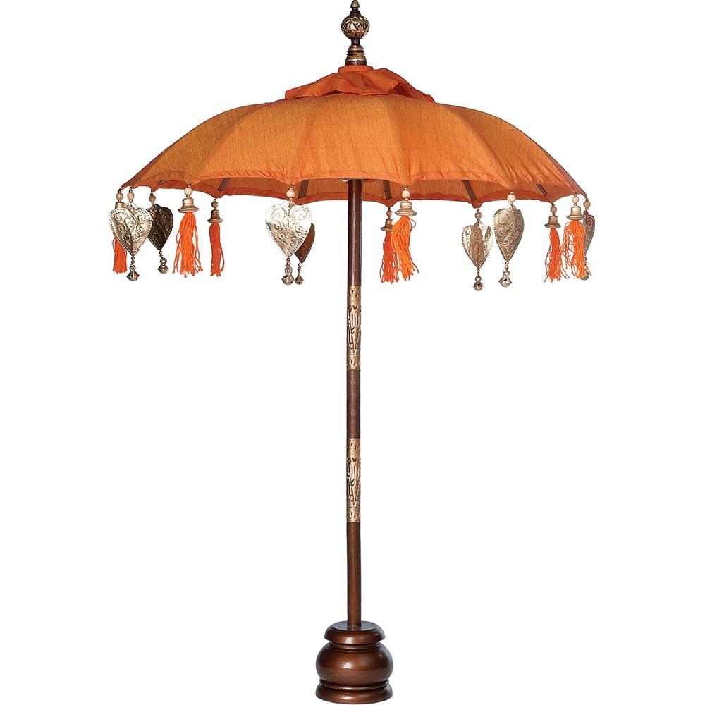 Mango Orange Balinese Festival Parasol - PaperLanternStore.com - Paper Lanterns, Decor, Party Lights & More