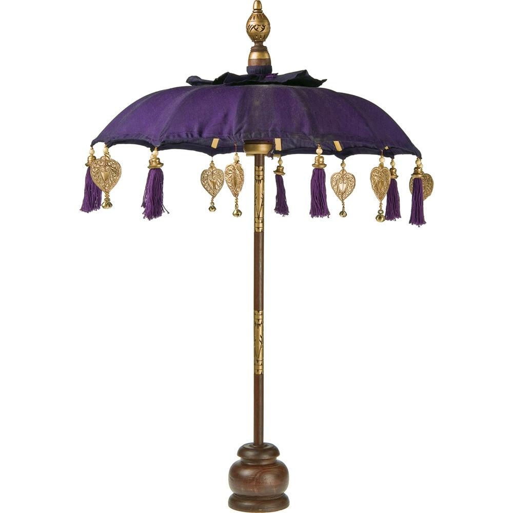 Purple Balinese Festival Parasol - PaperLanternStore.com - Paper Lanterns, Decor, Party Lights & More