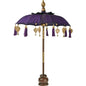 Purple Balinese Festival Parasol - PaperLanternStore.com - Paper Lanterns, Decor, Party Lights & More