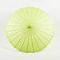 32" Light Lime Paper Parasol Umbrella - PaperLanternStore.com - Paper Lanterns, Decor, Party Lights & More