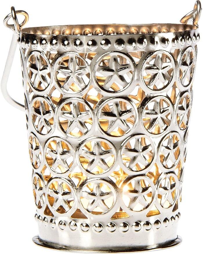 Small Tara Punched Tin Star Shadow Lantern - PaperLanternStore.com - Paper Lanterns, Decor, Party Lights & More