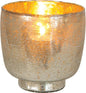 Silver Omorose Luxe Glass Candle Holder - PaperLanternStore.com - Paper Lanterns, Decor, Party Lights & More