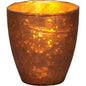 Copper Ebe Luxe Glass Small Candle Holder - PaperLanternStore.com - Paper Lanterns, Decor, Party Lights & More