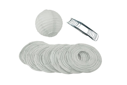 4" Even Ribbing Paper Lanterns (10-Pack) - Various Colors Available - PaperLanternStore.com - Paper Lanterns, Decor, Party Lights & More
