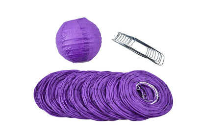 4" Even Ribbing Paper Lanterns (10-Pack) - Various Colors Available - PaperLanternStore.com - Paper Lanterns, Decor, Party Lights & More