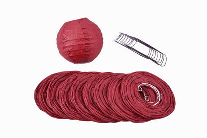 4" Even Ribbing Paper Lanterns (10-Pack) - Various Colors Available - PaperLanternStore.com - Paper Lanterns, Decor, Party Lights & More