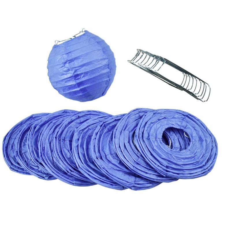 4" Even Ribbing Paper Lanterns (10-Pack) - Various Colors Available - PaperLanternStore.com - Paper Lanterns, Decor, Party Lights & More