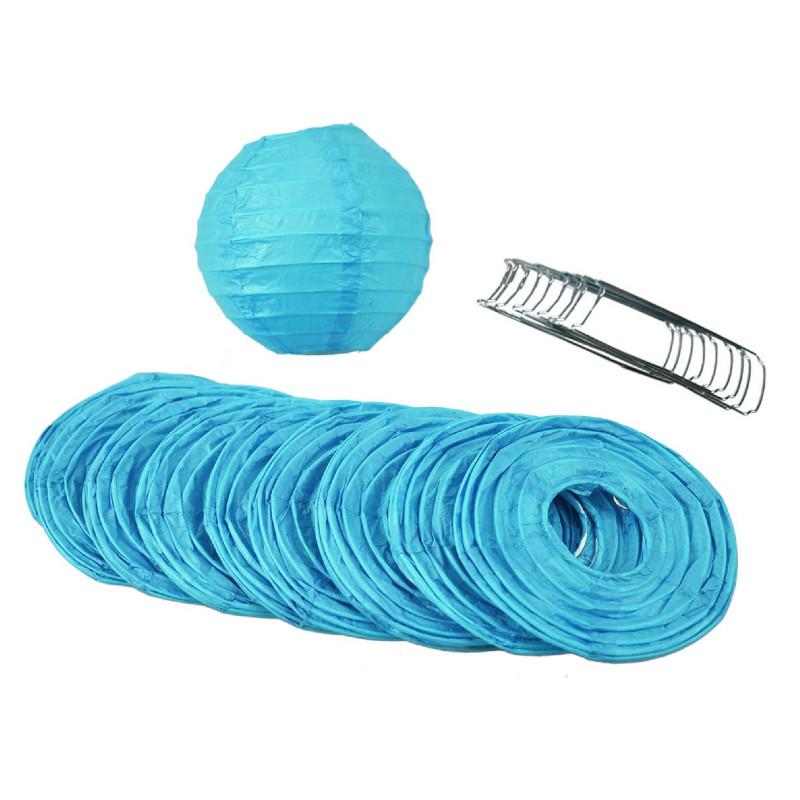 4" Even Ribbing Paper Lanterns (10-Pack) - Various Colors Available - PaperLanternStore.com - Paper Lanterns, Decor, Party Lights & More