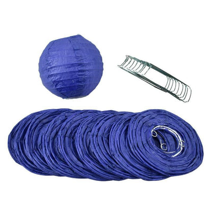 4" Even Ribbing Paper Lanterns (10-Pack) - Various Colors Available - PaperLanternStore.com - Paper Lanterns, Decor, Party Lights & More