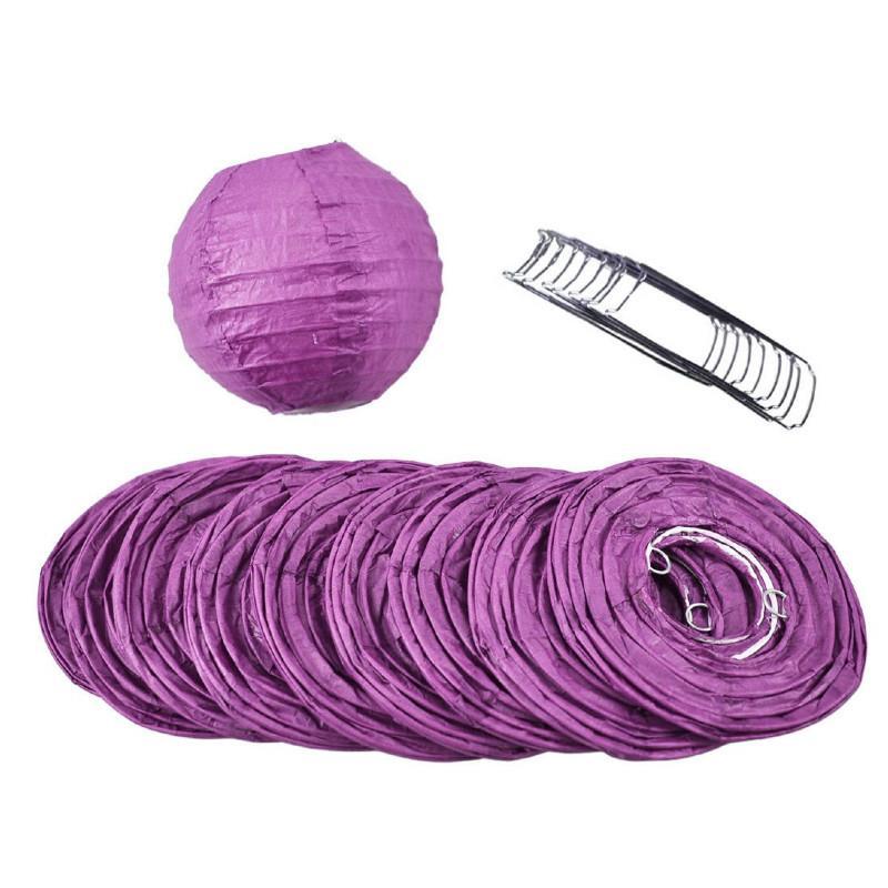 4" Even Ribbing Paper Lanterns (10-Pack) - Various Colors Available - PaperLanternStore.com - Paper Lanterns, Decor, Party Lights & More