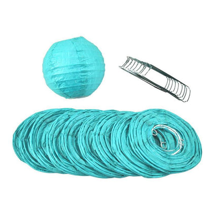 4" Even Ribbing Paper Lanterns (10-Pack) - Various Colors Available - PaperLanternStore.com - Paper Lanterns, Decor, Party Lights & More