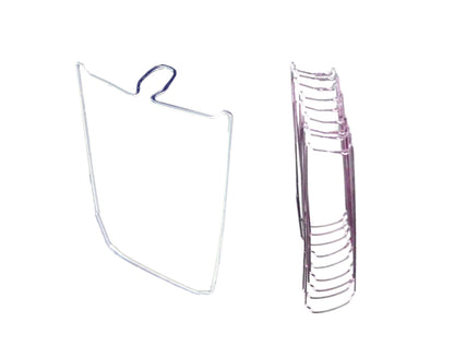 4 Inch Wire Frame Expanders for Paper Lanterns - Replacement Pack of 10
