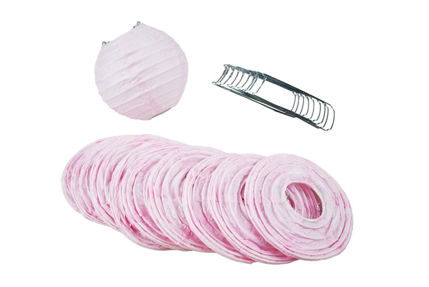 4" Even Ribbing Paper Lanterns (10-Pack) - Various Colors Available - PaperLanternStore.com - Paper Lanterns, Decor, Party Lights & More