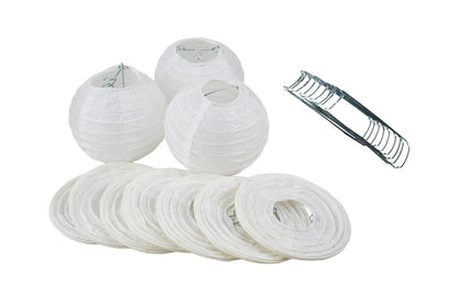 4" Shimmering Even Ribbing Nylon Lanterns (10-Pack) - Various Colors Available - PaperLanternStore.com - Paper Lanterns, Decor, Party Lights & More
