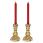 Gold Estelle Mercury Glass Candlestick, Set of 2 - PaperLanternStore.com - Paper Lanterns, Decor, Party Lights & More
