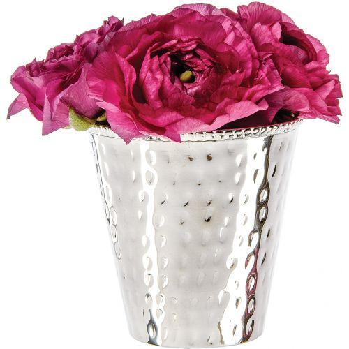 Loretta Small Hammered Metal Mint Julep Cup / Bud Vase - PaperLanternStore.com - Paper Lanterns, Decor, Party Lights & More