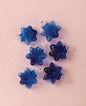 Cobalt Blue Imogen Mini Recycled Glass Star Ornament, Set of 6 - PaperLanternStore.com - Paper Lanterns, Decor, Party Lights & More