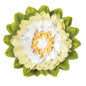 Large Ivory & White 15 Inch Tissue Paper Flower - PaperLanternStore.com - Paper Lanterns, Decor, Party Lights & More