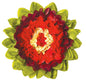 Medium Wine Red 10 Inch Tissue Paper Flower - PaperLanternStore.com - Paper Lanterns, Decor, Party Lights & More
