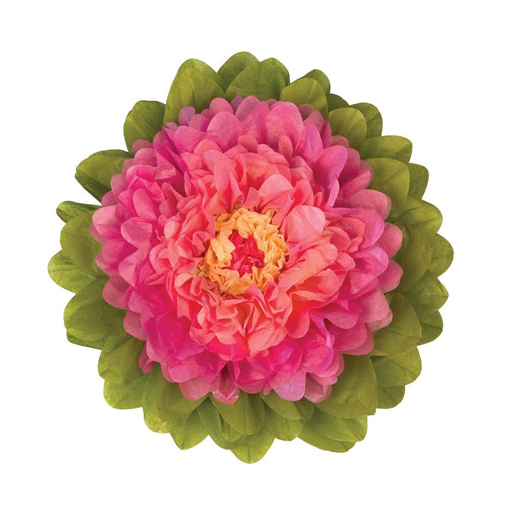 Extra Large Tulip Pink 20 Inch Tissue Paper Flower - PaperLanternStore.com - Paper Lanterns, Decor, Party Lights & More