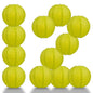 BULK PACK (12) 18" Chartreuse Round Paper Lantern, Even Ribbing, Chinese Hanging Wedding & Party Decoration - PaperLanternStore.com - Paper Lanterns, Decor, Party Lights & More