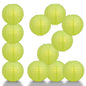 BULK PACK (12) 18" Light Lime Green Round Paper Lantern, Even Ribbing, Chinese Hanging Wedding & Party Decoration - PaperLanternStore.com - Paper Lanterns, Decor, Party Lights & More