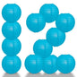 BULK PACK (12) 18" Turquoise Round Paper Lantern, Even Ribbing, Chinese Hanging Wedding & Party Decoration - PaperLanternStore.com - Paper Lanterns, Decor, Party Lights & More
