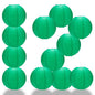BULK PACK (12) 18" Arcadia Teal Round Paper Lantern, Even Ribbing, Chinese Hanging Wedding & Party Decoration - PaperLanternStore.com - Paper Lanterns, Decor, Party Lights & More
