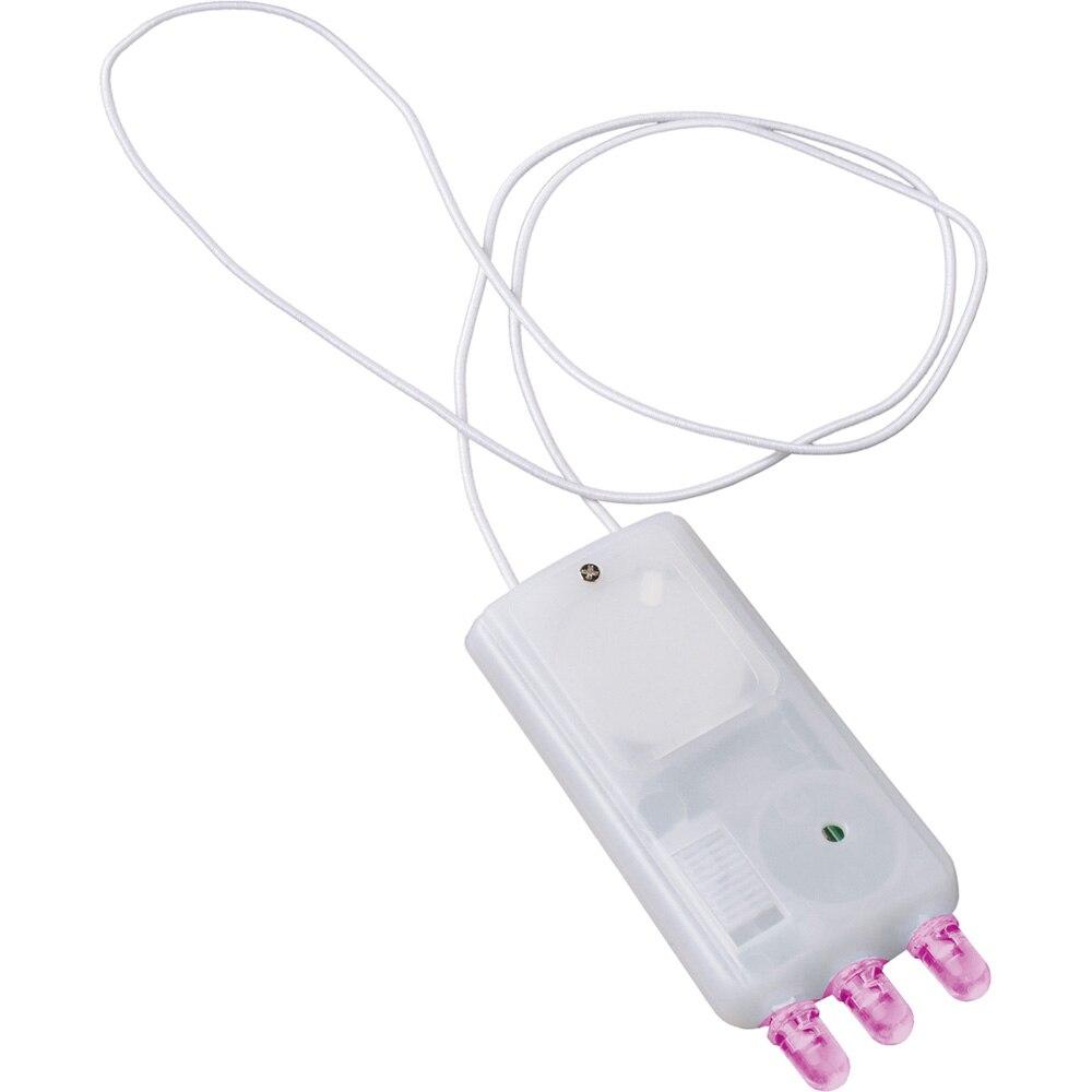 Fuchsia Pink Battery Powered Triple LED Light for Paper Lanterns - PaperLanternStore.com - Paper Lanterns, Decor, Party Lights & More