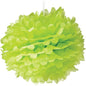 Chartreuse Green 10 Inch Tissue Paper Flower Pom Pom - PaperLanternStore.com - Paper Lanterns, Decor, Party Lights & More